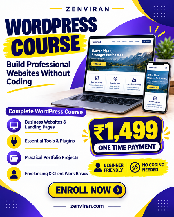Master WordPress. Build Websites. Unlock New Opportunities.